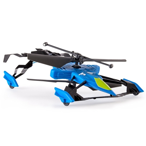 

Helicopter Model Switchblade Aerodyne Ground and Air Race RC Heli Remote Control Aircraft with Gyro Car Toy for Kids New Year Christmas