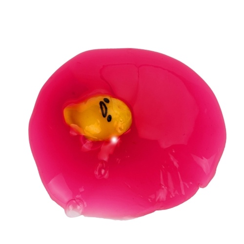

Transparent Water Egg Stress Relief Squeezing Mascot Yolk Squishy Ball