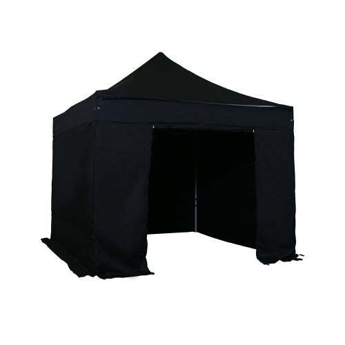 Tente pliante 3x3m Pack complet Acier 32mm Polyester 380g/m² toit + côtés