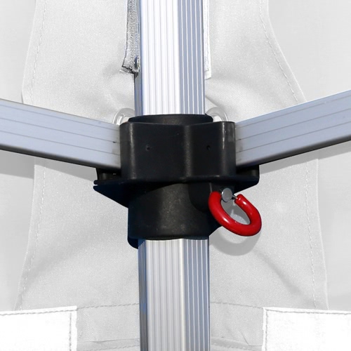 Barnum pliant 3x6m Pack complet Alu 40/45 polyester 300g/m² pelliculé PVC