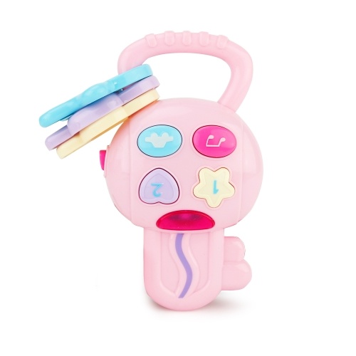 Brettbble 333-9 Cartoon Music Lights Car Key Toy