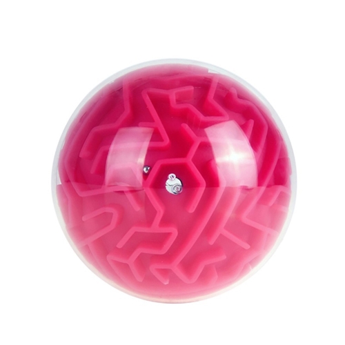 

Мини-3D Magic Ball Puzzle Intelligence Maze Game Round Shape Toy Оспаривающие подарки для детей и взрослых Red