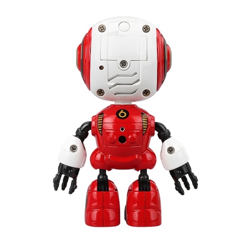 

Mini Robot Intelligent Portable Novelty Smart Alloy Robots Decoration Electronic Learning Handheld DIY Toy with Smart Sensing Touc