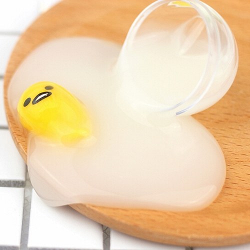 

Прозрачное водное яйцо Усилие стресса Сжатие талисмана Yolk Squishy Ball