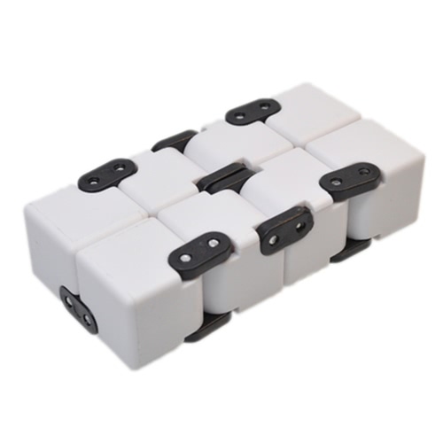 Mini ABS Plegable Infinity Fidget Cubo Rubik's Cube Oficina Descompresión Reductor de Tensión Perfecto Dedo Anti Ansiedad Divertido EDC Spinner Juguetes para Adultos y Niños