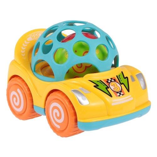 

Маленький автомобиль с белым гоночным автомобилем Baby Mini Cartoon Car