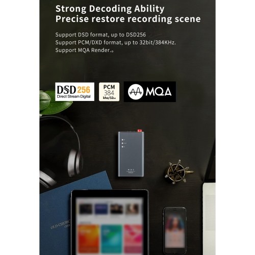 XDuoo XD-05 PLUS 2 Portable High-Fidelity DAC Headphone Decoder Amplifier with OLED Display Screen XMOS XU208 USB Receiver Chip AKM AK4493SEQ DAC Chip compatible with UAC1.0 and UAC 2.0 