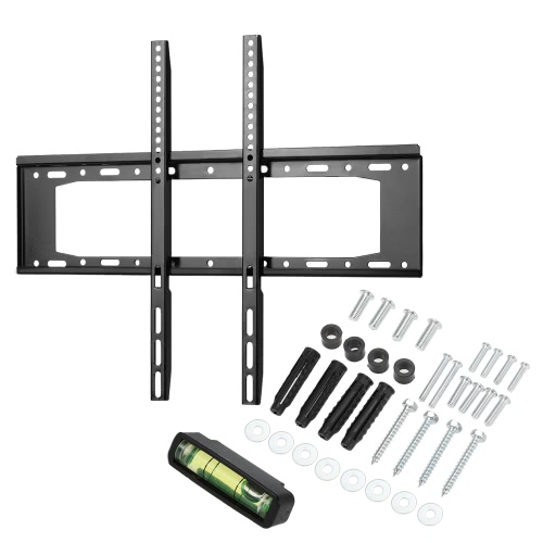 32 "~ 71" Ecran HDTV Wall Mount TV Panneau plat Fixed Mount Ecran plat avec Max 600 * 500 VESA Compatibilité et Max.130lbs / 65kg Capacité de chargement pour LCD LED Plasma TV