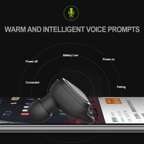 

True Wireless BT In-ear Sport Headphone with Mic