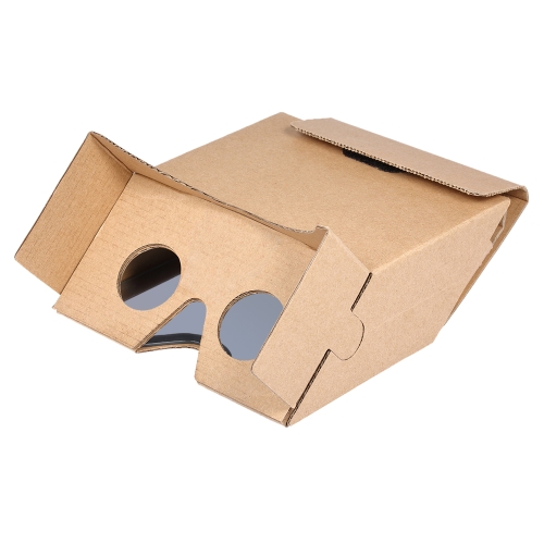 3D AR Augmented Reality DIY Papier Box AR Headset für 3D Filme und Spiele Kompatibel mit Android & für Apple Bis zu 6 Zoll Einfache Setup-Maschine Entwickelt für ARkit / ARcore