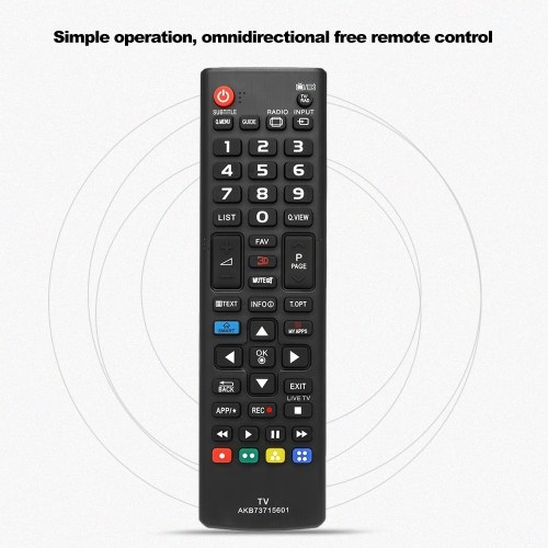 TV Remote Control Wireless Smart Controller Replacement for LG HDTV LCD LED Plasma Smart Digital TV Black