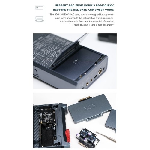 XDuoo XD05 Pro Three-Speed Output Power Supply Adjustment  Suitable for In-ear Earmarks and Big Headphones 
