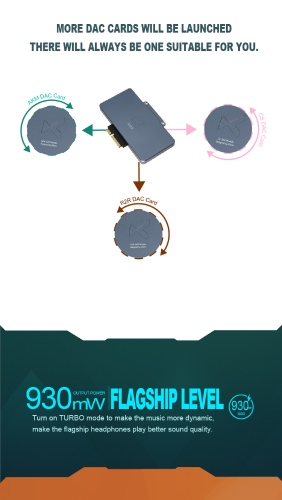 XDuoo XD05 Pro Three-Speed Output Power Supply Adjustment  Suitable for In-ear Earmarks and Big Headphones 
