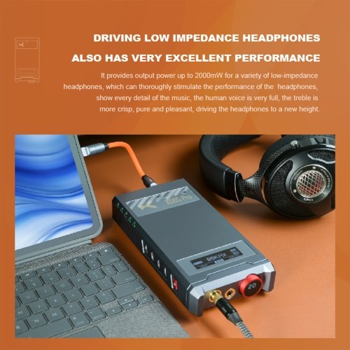 XDuoo XD05 Pro Three-Speed Output Power Supply Adjustment  Suitable for In-ear Earmarks and Big Headphones 