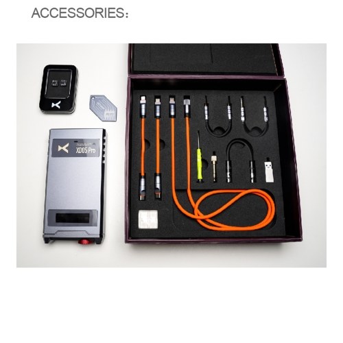 XDuoo XD05 Pro Three-Speed Output Power Supply Adjustment  Suitable for In-ear Earmarks and Big Headphones 