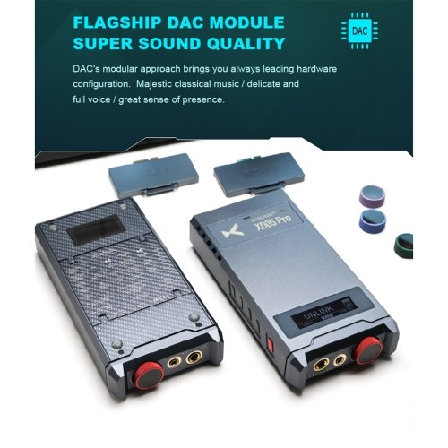 XDuoo XD05 Pro Three-Speed Output Power Supply Adjustment  Suitable for In-ear Earmarks and Big Headphones 