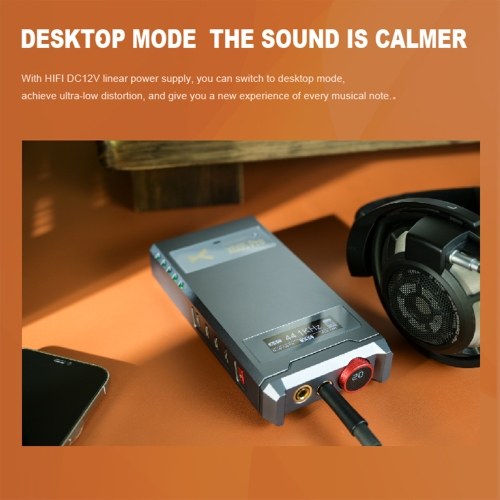 XDuoo XD05 Pro Three-Speed Output Power Supply Adjustment  Suitable for In-ear Earmarks and Big Headphones 