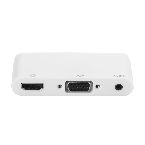 

Mini DisplayPort Male to HD (4K * 2K) + конвертер VGA + Aduio для адаптеров Mac для ПК Mac Surface Pro