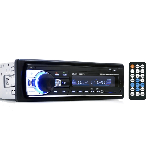 

Беспроводное автомобильное радио Стерео медиаплеер 4 Громкоговоритель BT AUX USB RDS MP3 MVH-290BT NO CD