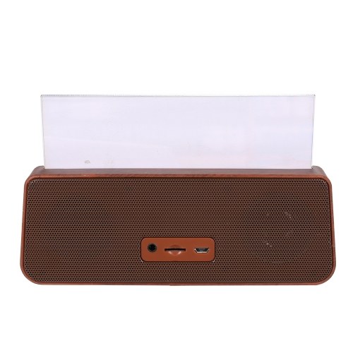 

3-in-1 Wooden Wireless BT Speaker Stand Holder Color Photo Frame