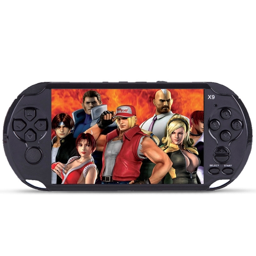 5.1'' Large Screen Handheld Game Player Portable Video Game Console Built in Classic Games Support AV TV Output