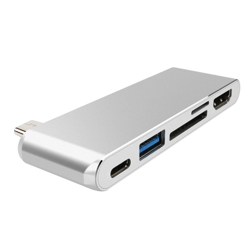 MacBook Windows Chrome OS用の1 in 5 Card Reader Hub