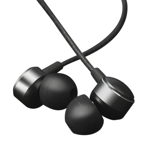 Auricolare in metallo con cavo metallico in-ear USB Type-C