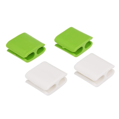 

CC-922 Держатель кабеля 4pcs Зарядный кабель Органайзер Кабельный зажим Наушник Защелка Зарядный держатель кабеля Провод Фиксатор Силиконовый держатель