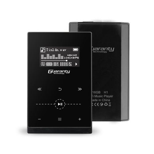 

H1 Lossless Audio MP3 HiFi Music Player 16GB Memory Capacity