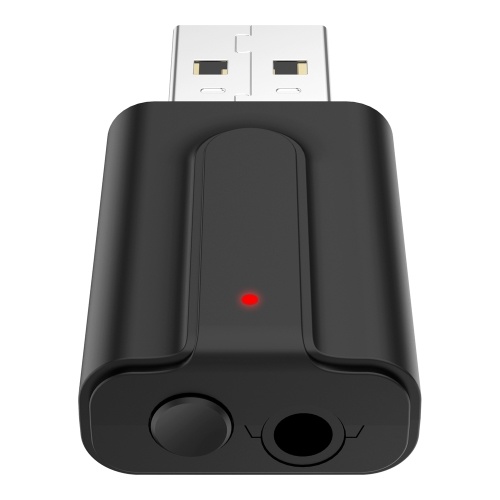 Household Mini Size BT5.0 USB Transmitters Receiver 2 In 1 Wireless Audio Music Stereo Adapter Dongle Receivers for TV PC Speaker Headphone