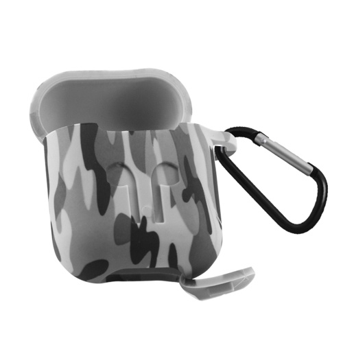 

Camouflage Headphones Case for Airpods Shockproof Silicone Protective CaseHeadset Cover