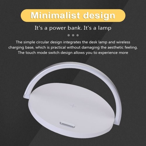 

S-21 Wireless Charging with LED Night Light Wireless Charger Bracket Charging Station