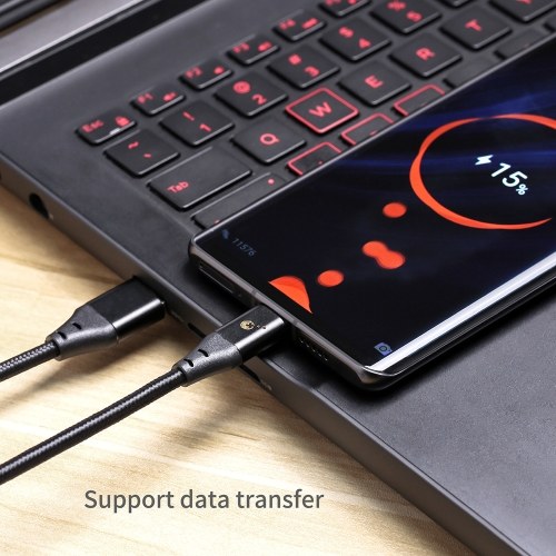 

Gulikit NS10 Breathing Light Data Line for Switch USB Charg-ing Cable Type-C