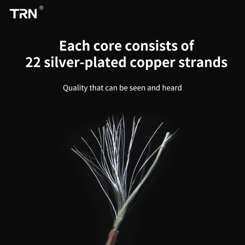 TRN T2 HiFi Upgrade Cable Detachable Replaceable Headphone Cable 16 Core Silver Plated 3.5mm Plug Earphone Cord MMCX/2Pin Connector Optional
TRN T2 HiFi Upgrade Cable Detachable Replaceable Headphone Cable 16 Core Silver Plated 3.5mm Plug Earphone Cord MMCX/2Pin Connector Optional