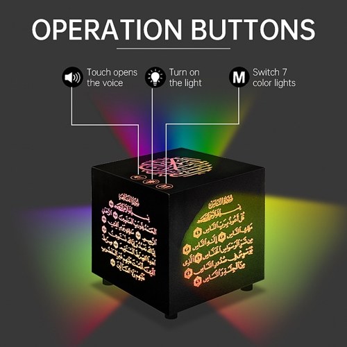 

Intelligent BT Small Speaker 3D Around Portable Mini Qur'An Speaker