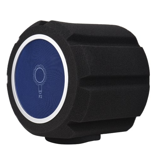 F2 Microphone Wind Screen Foam Windproof Sponge Cover Anti-noise Protective Cover Microphone Wind Shield