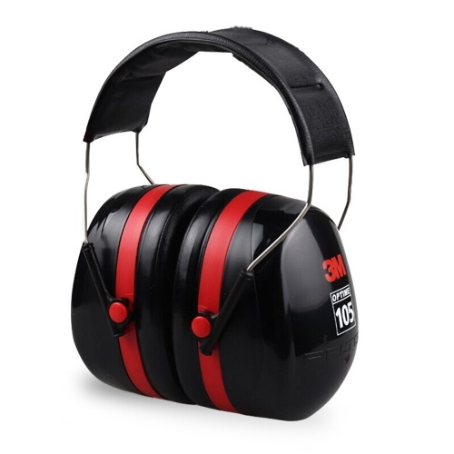 

3M H10A Safety Protective Earmuffs Anti-noise Ear Muffs Headset NRR 30dB /SNR 35dB For Study Sleeping Work