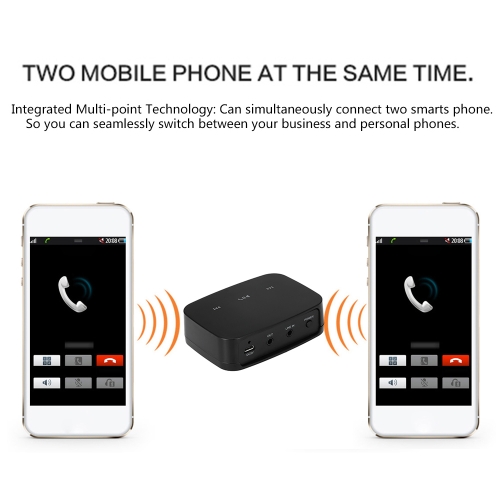 

Беспроводная Bluetooth приемник стерео Bluetooth 4.1 аудио адаптер Aux / 3,5 мм аудио порт для автомобилей/травматизм аудио систем