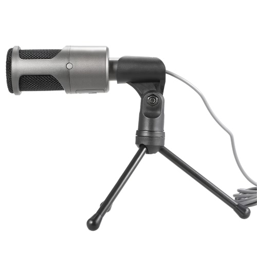 P-128 3.5mmコンデンサーマイクロフォンのプラグアンドプレイ