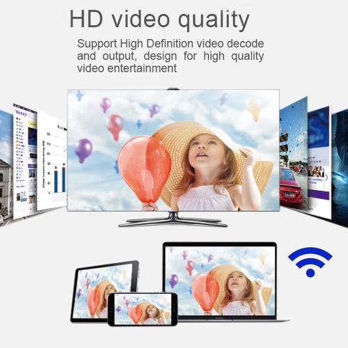 

MiraScreen A2 WiFi Display Receiver 2.4G 1080P