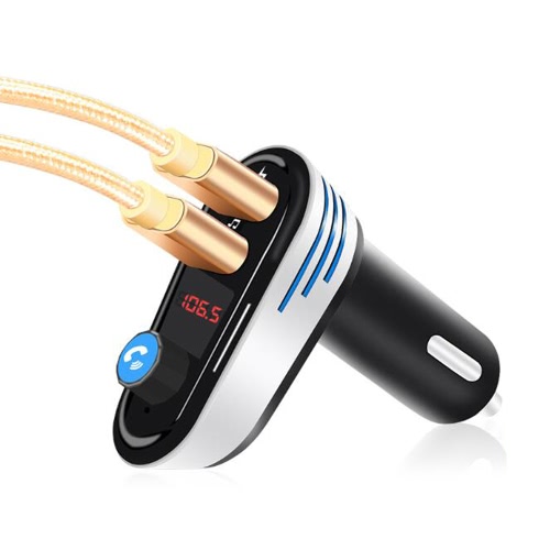 

AP02 Bluetooth Автомобильный комплект Автомобильный MP3-плеер Аудио FM-передатчик Bluetooth Hands-free w / Mic USB Автомобильное з