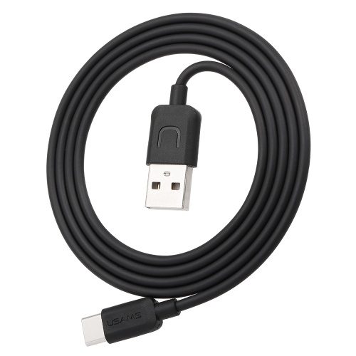 

USAMS Type-C USB Cable for Samsung Gaxaly S8 S8 Plus for Huawei P9/P9 Plus/P10/P10 Plus for Meizu for Xiaomi mi6 mi5 mi4 oneplus 5 USB-C Charger Type C Cable, Black