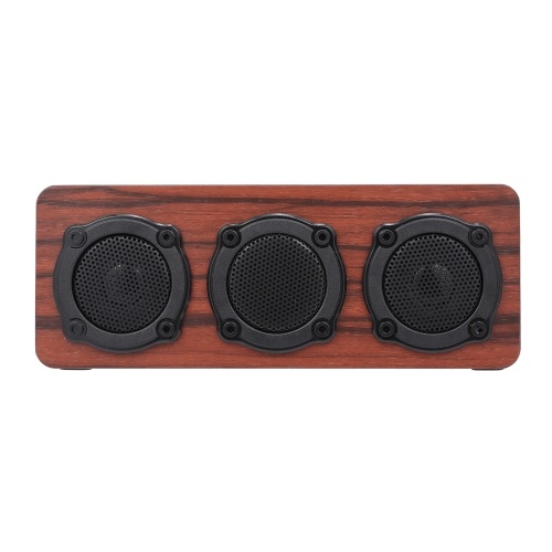 

Portable Wooden Wireless Bluetooth 4.2 Speaker
