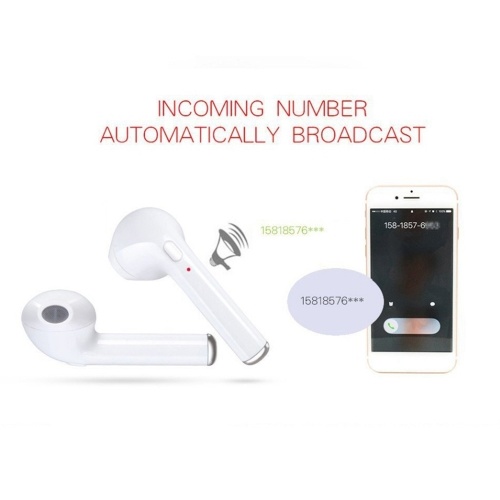 

i7S TWS Wireless Earphones Headset BT Stereo Earphone for i-Phone Android