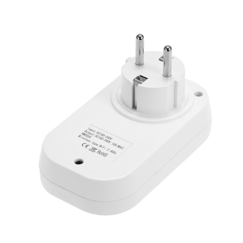 

Smart Power Plug Разъем Smart Home для голосового управления, совместимый с Amazon Echo и для Google Home IFTTT Tmall Elf Функция синхронизации Приложение удаленного управления из любого места 16A