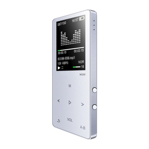 

Mahdi M350 MP3 Player Metal Sport Mini Portable Audio 4G/8G Music Player