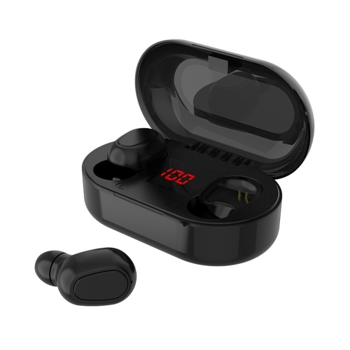 L22 TWS Wireless Earphones Bluetooth 5.0 Mini Stereo Earbuds Sports Headset With Microphone Noise cancelling Headphone LED Power Display