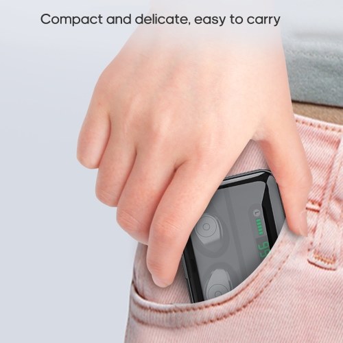 Earphone F9 Ture Wirelessly Stereo BT5.0 Headphone CVC8.0 Noise Cancelling Earbuds High Definition Stereo Headset