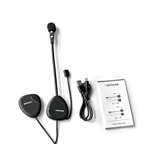 

VNETPHONE V1-2A BT 4.0 Moto Helmet Headset Wireless Handsfree Stereo Earphone Motorcycle Helmet Headphones MP3 Speaker