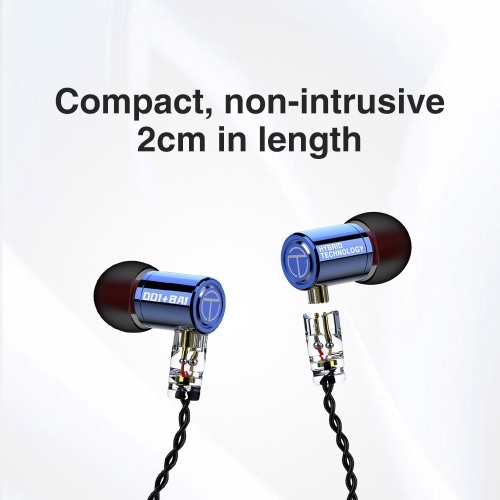 

TRN M10 Wired In-ear Headphones DIY Earphones 1BA+1DD Hybrid Dynamic HIFI Earbuds Bass Running Sport Earphone With Removable Cable